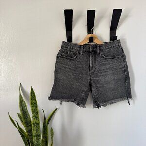 Everlane Denim Short in Washed Black